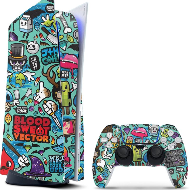 PS5 Blood vector